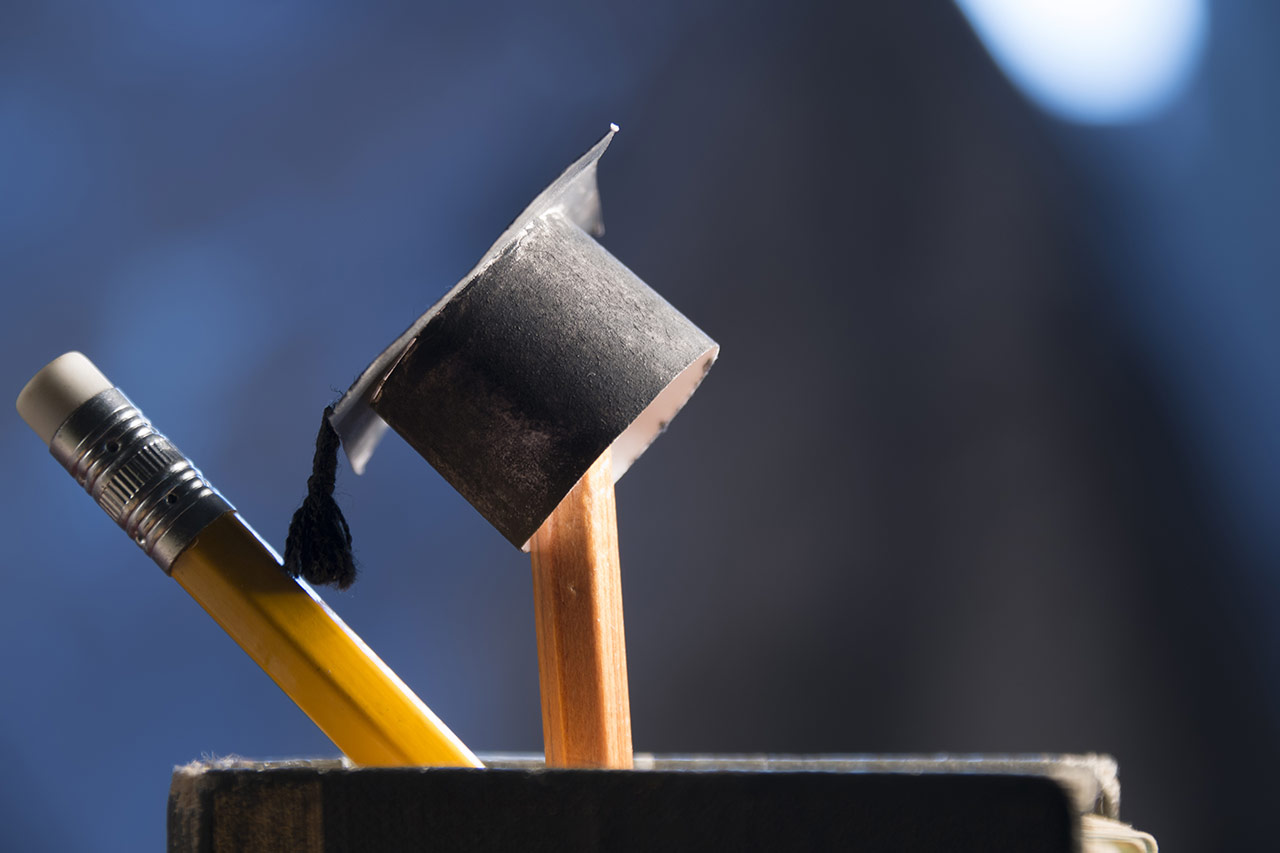 Pencils Graduation Hat Pencils Graduation Hat